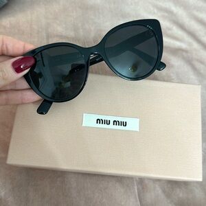 MiuMiu cat eye sunglasses